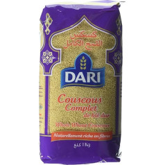 Кускус Dari, цельнозерновой, 2,2 фунта (упаковка из 12)