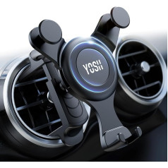 YOSH Автомобильный держатель мобильного телефона для Mercedes A/B/C/V класса, Mercedes держатель мобильного телефона для круглой вентиляции, автомобил
