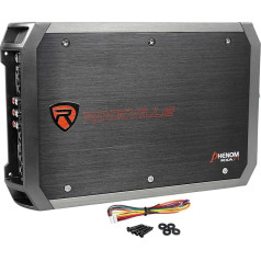 Rockville RXA-F1 1600 Вт 4-K автомобильный усилитель, сертифицированный Dyno RMS, MOSFET блок питания, ELNA конденсаторы, класс A/B, идеально подходит для автомо