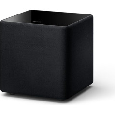 Сабвуфер KEF Kube 8 MIE, черный | 300 Вт RMS Усилитель класса D | 20 см НЧ-драйвер | iBX Интеллектуальное расширение басов | Музыка | Домашний кинотеатр | Иг