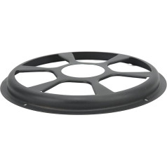 Крышка автомобильного динамика, защитная крышка дверного динамика панели сабвуфера декоративный гриль черный (25,4 см) (10 дюймов/25,4 см)