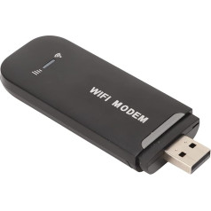 ASHATA 4G USB WiFi Extender, 5G 2.4G Dual Band Mobile Repeater Hotspot, слот для SIM-карты, поддержка 10 пользователей, портативный сетевой адаптер