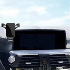 Держатель телефона совместим с BMW X3 X4 G01 G02 2018 2019 2020 2021 2022 2023 2024 (для X3/X4 2018-2021 для 10,25 дюйма)