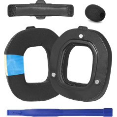 Aiivioll Astro A50 Gen 4 Mod Kit - охлаждающие гелевые подушечки для ушей из кожи PU, нескользящее оголовье для гарнитуры Logitech G Astro A50 Gen 4 - улучшенный комфо