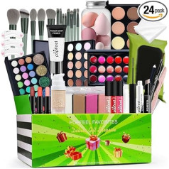 Коробка с набором для макияжа, фестивальный подарок-сюрприз с профессиональными средствами для макияжа, косметический набор, подарки для 