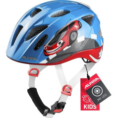 ALPINA XIMO Flash - легкий, безопасный и ударопрочный велосипедный шлем со светодиодной подсветкой для детей
