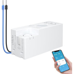 eMylo Smart WiFi Energy Meter, мини счетчик потребления энергии, 99% высокая точность, 1 фаза в реальном времени, защита от перегрузки для дома/квартиры, Smar