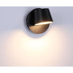 Chrasy черный современный светодиодный настенный светильник настенный светильник 14 Вт металл настенный светильник светодиодный вверх и вни