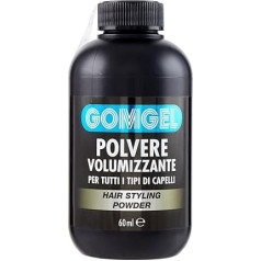 Gomgel | Пудра для объема волос, восковая пудра для мужчин и женщин, мгновенный эффект объема, 60 мл