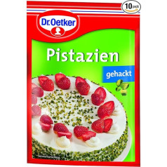Фисташки Dr. Oetker, измельченные, упаковка из 10 (10 x 25 г)