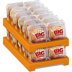 24 x Trolli XXL Burger Fruit Gum, 50 г = 1200 г, срок годности: 3/21