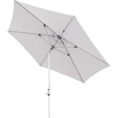 Doppler AluPro Neo Crank Parasol 305 см I Шестиугольный парасоль для балкона и патио I Зонт может сгибаться I Открывается и закрывается с помощью кривошипа I 