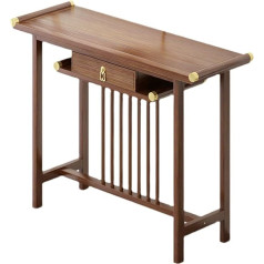 Lyxwgrzd Консольный столик с ящиком, узкий прихожий столик, консольный столик с местом для хранения, журнальный столик для прихожей, гостиной и