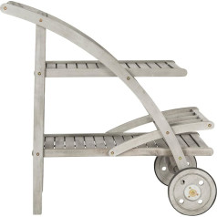 Safavieh Тележка для чая на открытом воздухе - 2 животных в сером и бежевом цветах