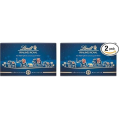 Lindt Schokolade - Королевские пралине | 300 г | коробка пралине с 30 лучшими пралине с 15 королевскими вкусами с алкоголем и без | пралине в подарок | шок