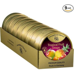 Капли тропических фруктов Cavendish & Harvey, 9 штук (9 x 200 г)