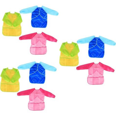 Amosfun 6 шт плавки нагрудник Overol Para Niño плавки фартук живопись плавки рисования пальто ребенок водонепроницаемый