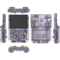 SXMA RG405V Ретро портативная игра, Android 12, встроенная 256G TF карта, 3172 игры, 4-дюймовый IPS сенсорный экран с игровым фронтом, RG405V поддерживает 5G WiFi, Blu