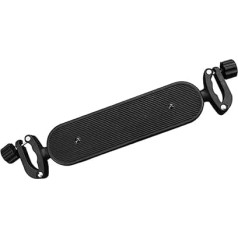 Vaguelly Pushchair Pedal Универсальная подножка для колясок Footboard для колясок Baby Pram Footrest Pram Foot Extension Travel Stand Cushion Black Iron Tube