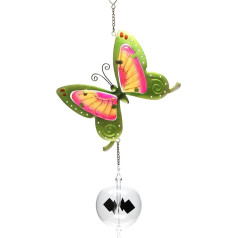 Солнечный радиометр Lightmill подвесной 80 мм прозрачный с радиометрами Suncatcher Butterfly от Crookes