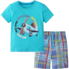 Шорты и футболка комплект для детей 2 шт. спортивная одежда быстросохнущая (2-13 лет) лето топы+шорты мальчики джентльмен костюмы наряды парт