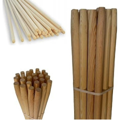 All4All Ручка для лопаты 150 см, деревянная ручка, ручка для лопаты, запасная лопата, деревянная ручка из бука, запасная ручка, садовый инвентарь,