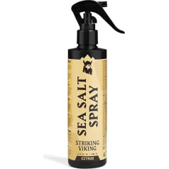 Striking Viking Sea Salt Spray for Men - Спрей для волос с цитрусовым ароматом на основе соленой воды - Спрей для укладки волос и пляжных причесок - 6,76 унции