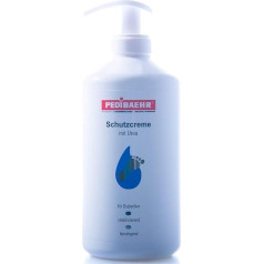 PediBaehr Protective Cream Крем для ног для диабетиков с мочевиной и гиалуроном, 500 мл с помповым дозатором
