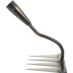 Unkraut jäten Rasenplanierrechen Werkzeug Grubber Mulchrechen Landschaftsbau Gartenarbeit Gardening Stahlrechen Hofrechen rasenrake Rechenus Manganstahl Handrechen für den Garten