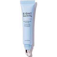 Eight Saints Light Show Brightening Eye Gel, натуральный и органический антивозрастной, охлаждающий гель для глаз, уменьшающий отечность, морщины и успокаива