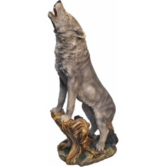 Статуэтка для сада Design Toscano KY7966 Howling Lone Wolf