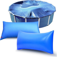 Подушка для бассейна зимняя XXL прямоугольная 8 x 4 фута, зимнее надувное покрытие для бассейна, надувные воздушные подушки для бассейна, брез