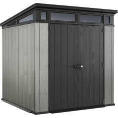 Keter Ondis24 Artisan Tool Shed Garden Shed - 214 x 218 x 226 (H) см - серый/коричневый