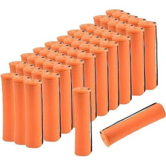 F Fityle Wave Perm Sticks Curls Medium Natural Curly Wave Sticks Hair Styling with Rubber Band Kit Styling Hairdressing Tools, 50 Pieces 2.2 cm