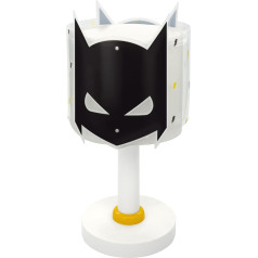 Dalber Детская настольная лампа Прикроватная лампа Темный герой Супергерой Черный