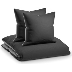 sleepwise Постельное белье, 200 x 200 см, зимнее постельное белье, комплект из 3 частей, сертифицировано Oeko-Tex, невероятно мягкое, дышащее, не железно