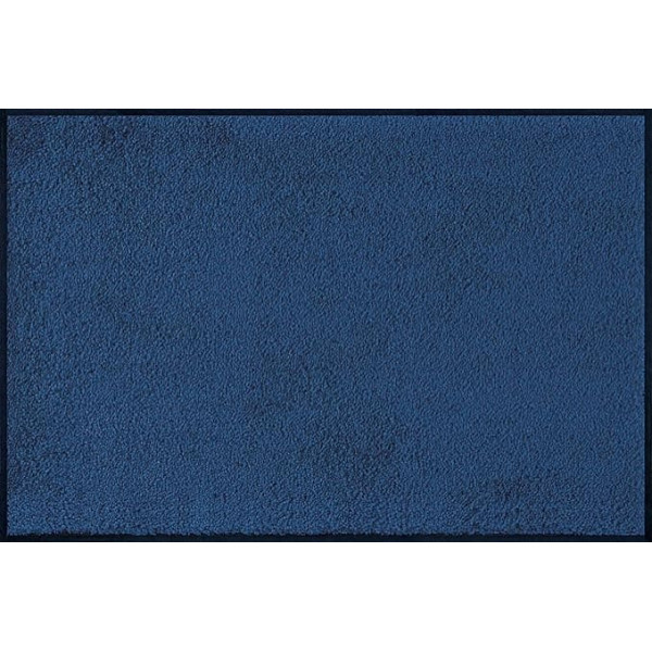 wash+dry Придверный коврик Marine Blue 60x90 см синий