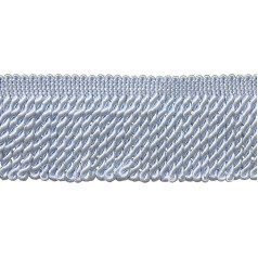 10 Yard Value Pack Blue 6.3 cm Stainless Steel Wire Fringe Trim, Style # EF25 Color: N14 (30 Feet/9 Metres)