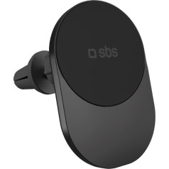 SBS Автомобильный держатель с беспроводным зарядным устройством MagSafe - черный
