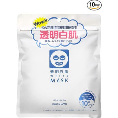 Ishizawa Прозрачная белая маска для кожи N упаковка из 10