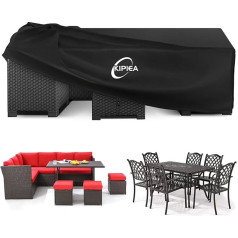Kipiea Чехол для садовой мебели водонепроницаемый, зимостойкий защитный чехол для садовой мебели 420D Oxford Fabric Tarpaulin Garden Furniture для садовых столов