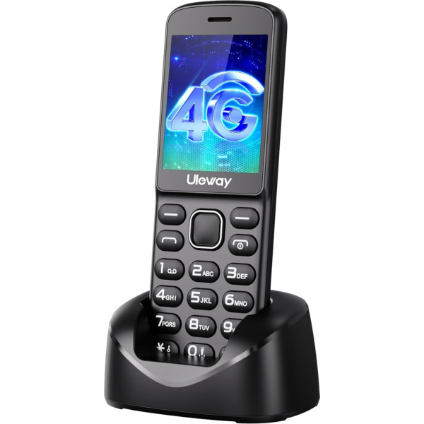 Беспроводной домашний телефон 4G Volte и мобильный телефон для пожилых людей 2-в-1, разблокированный мобильный телефон с Bluetooth, требуется SIM-кар