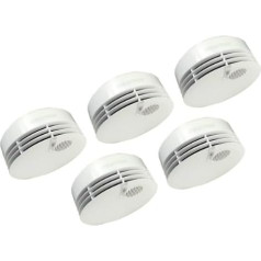 Hekatron Genius H - детектор дыма с 10-летней батареей - сделано в Германии - упаковка из 5 снятых с производства моделей