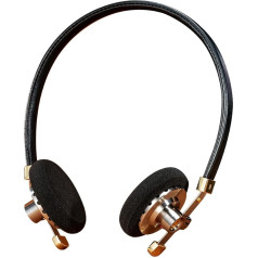 ROSESELSA Distant Mountain On Ear Wired HiFi Headphones Retro Headphones Celebrity Headphones Fashion Outfits for Street Snap Live Camera MMCX 3.5mm (Night with RZ200-M)