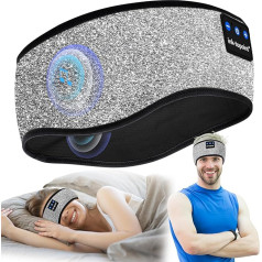 Наушники для сна Bluetooth, наушники для сна оголовье Bluetooth 5.4 наушники подарок для мужчин / женщин с ультра-тонкий HD стерео динамик для спорта, с