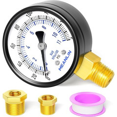 MEANLIN MEASURE 0-160 Psi Алюминиевый 2