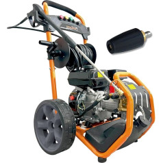 Мойка высокого давления Strahlemann с латунной головкой насоса 7 л.с. Очиститель поверхности Макс. 220 бар + воздуходувка для очистки патио