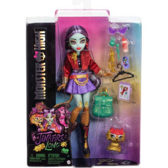 Длинная кукла Monster High Джинафайр с животным