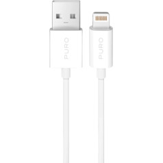 Puro Кабель USB-A - iPhone Lightning TPE 12W 2м - белый