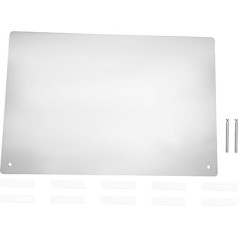 DEARMAMY 1 Satz Nageldisplayboard mit Transparenten Streifen Langlebig und Leicht zu Reinigen für Nagelkunst und Präsentationen Hochtransparente Praktische Ausstellungsfläche für